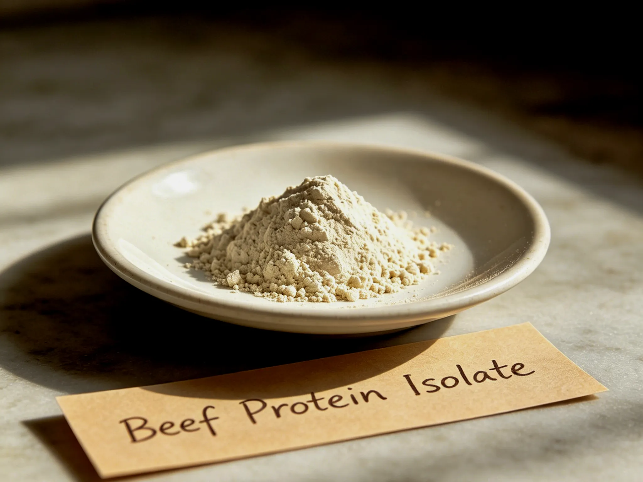 Bulk beef protein isolate powder for clean label clean sports nutrition formulations