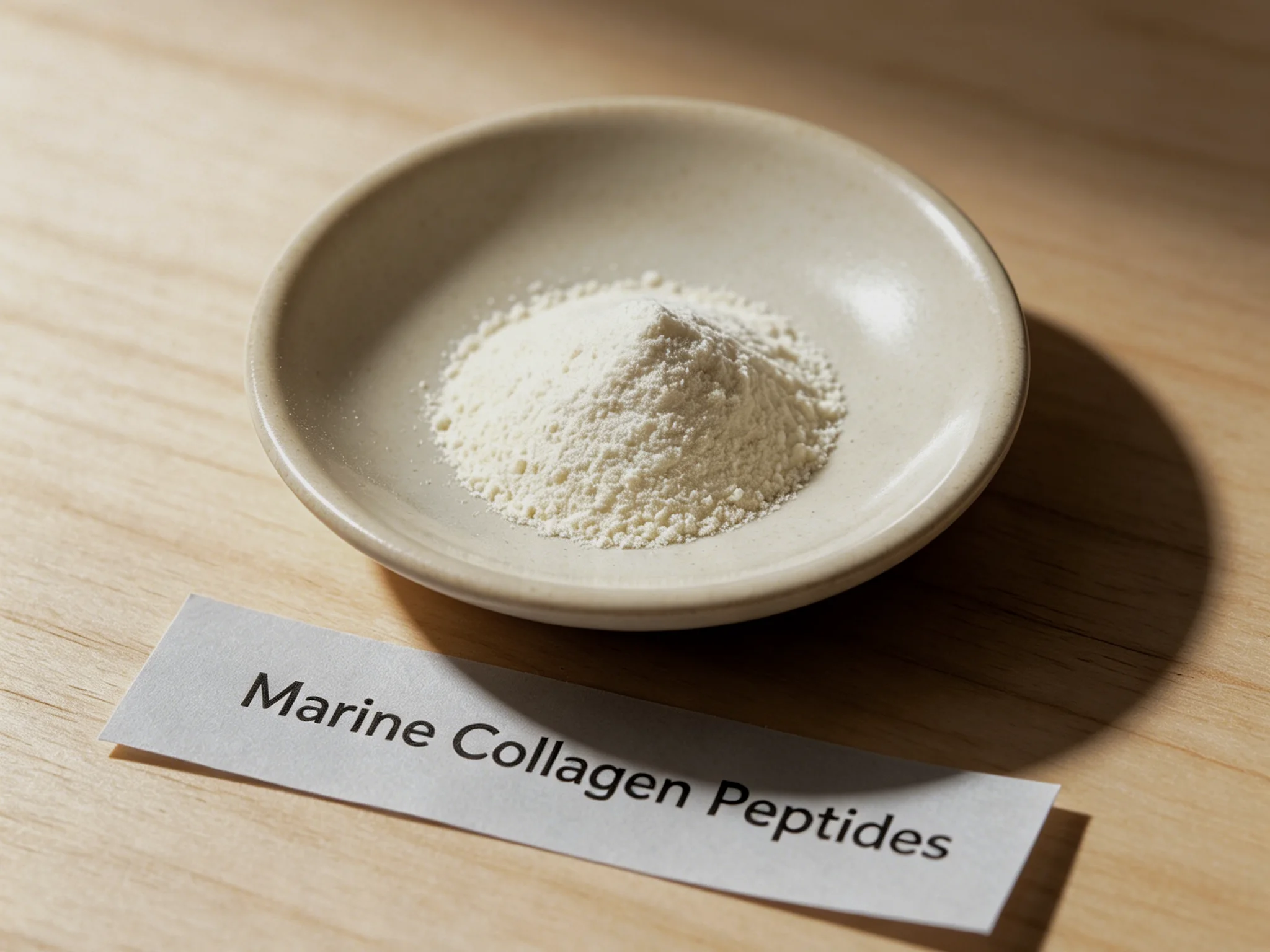 Marine collagen peptides powder