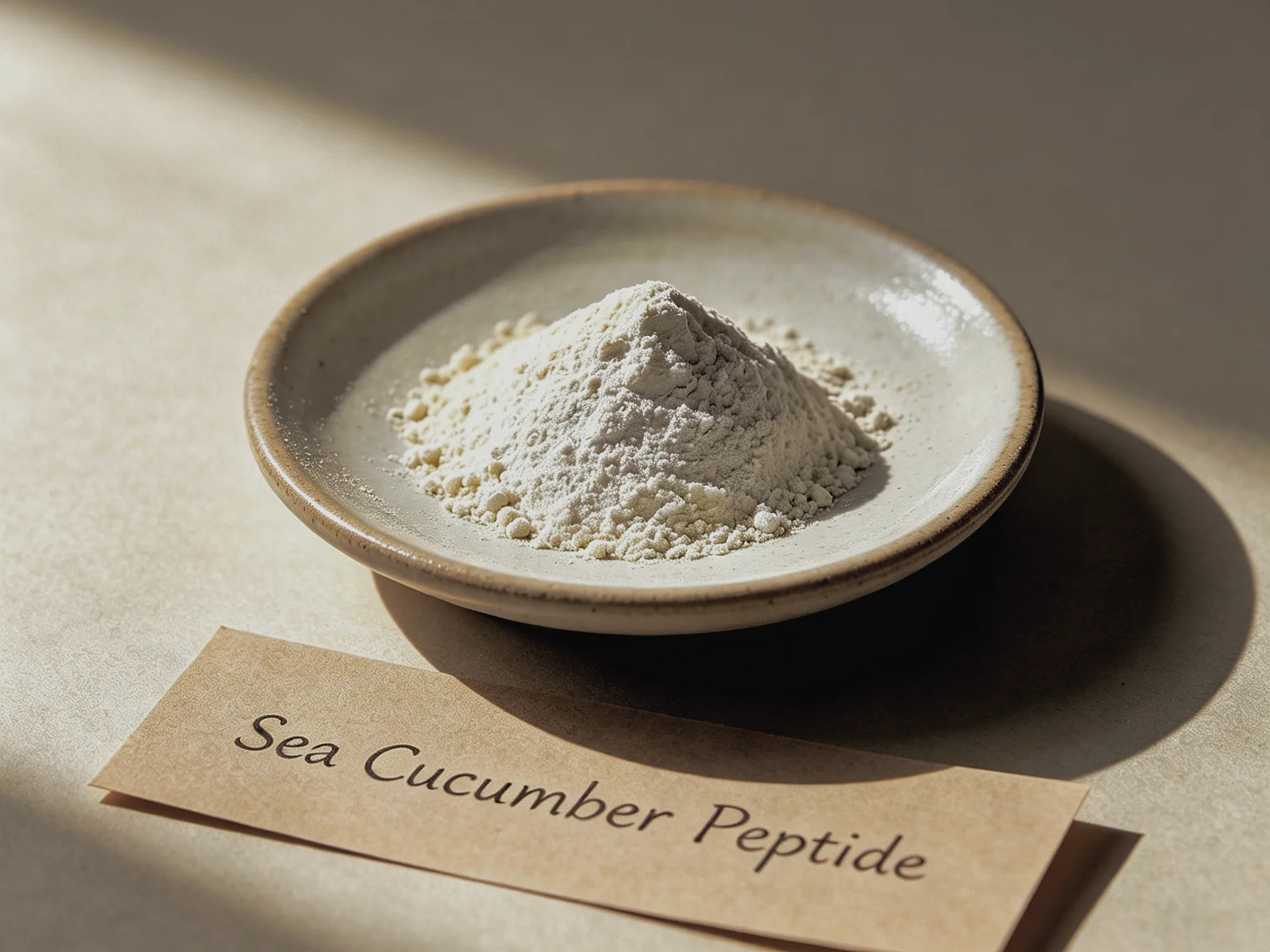 Premium bulk sea cucumber peptides fine powder for nutraceutical formulations