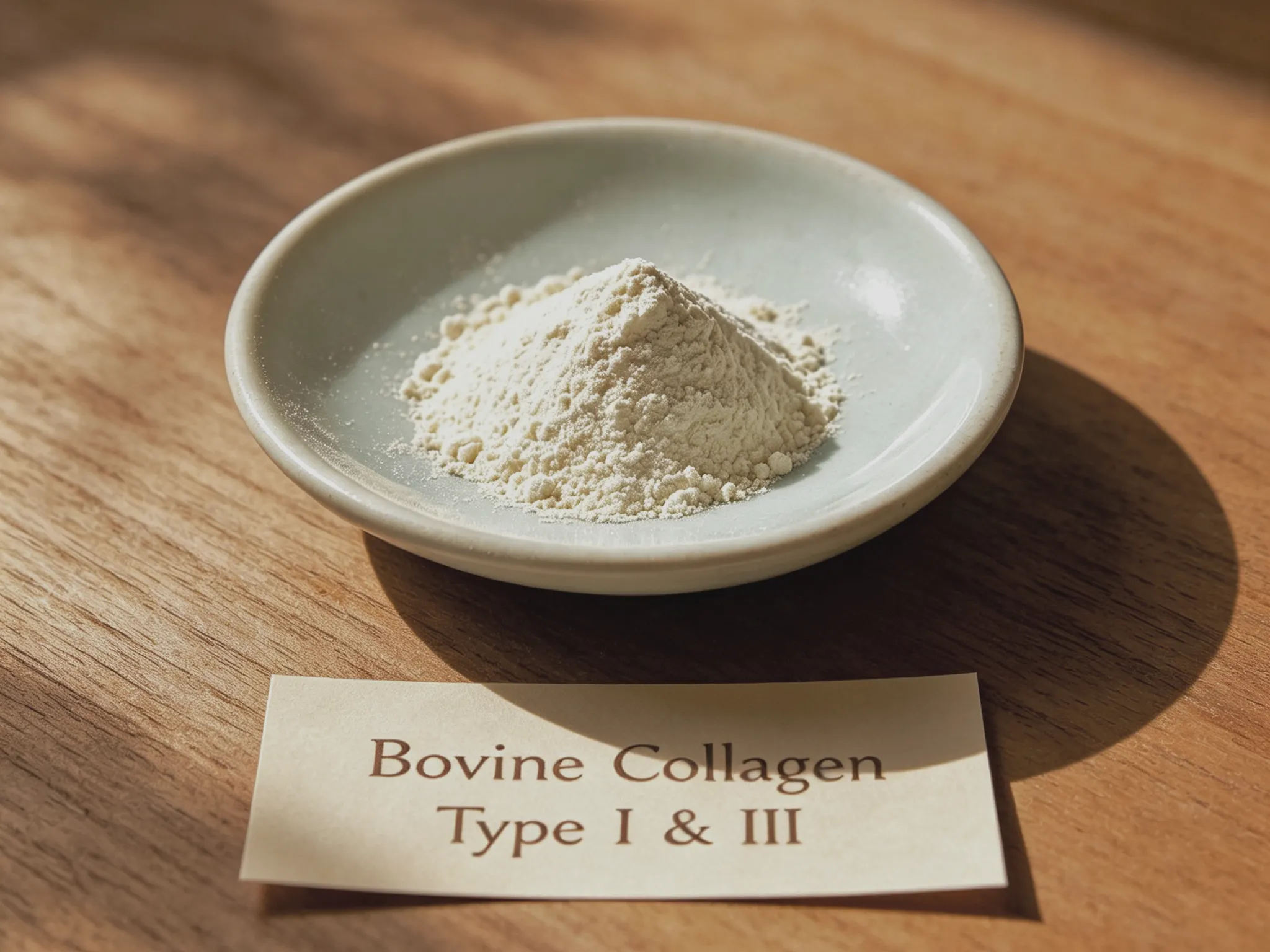 Bovine collagen type 1 and 3