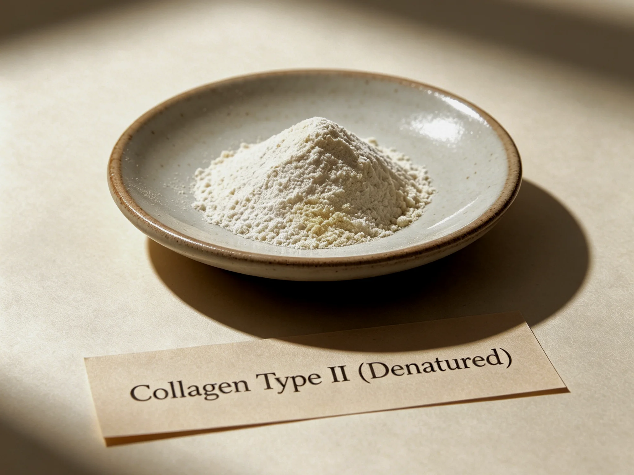Type 2 collagen peptides