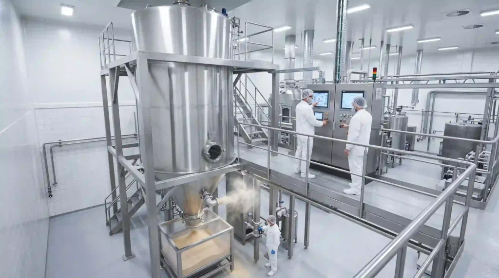 chicken bone broth protein powder spray drying production process