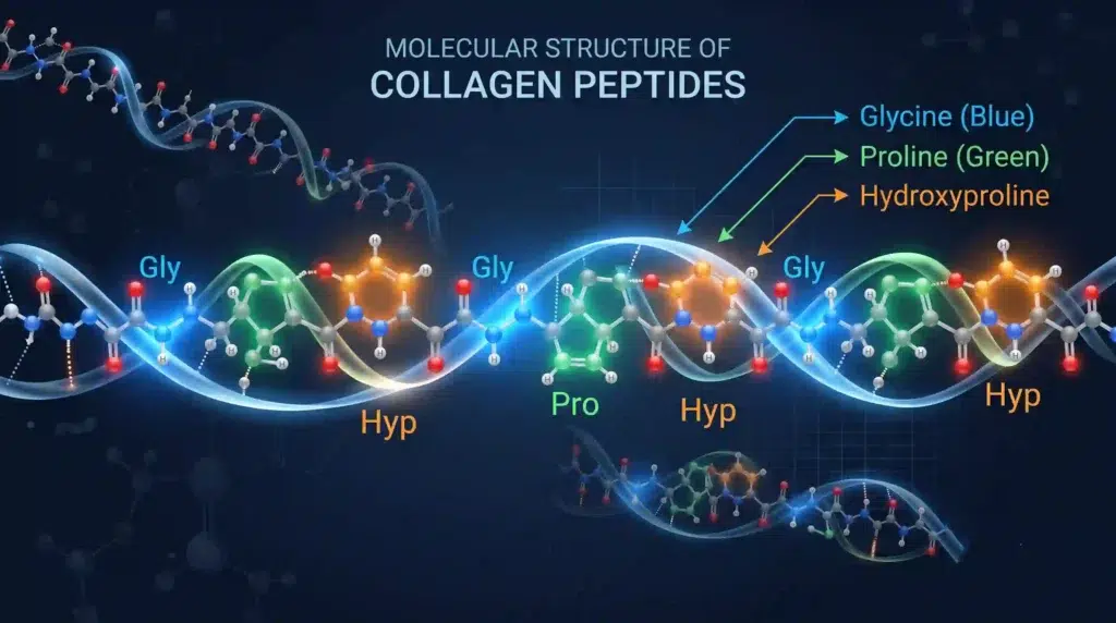 collagen amino acids glycine proline hydroxyproline in bone broth protein