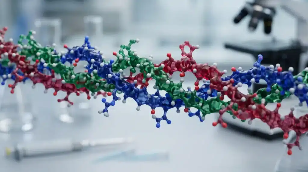 Collagen Triple Helix Molecular Structure