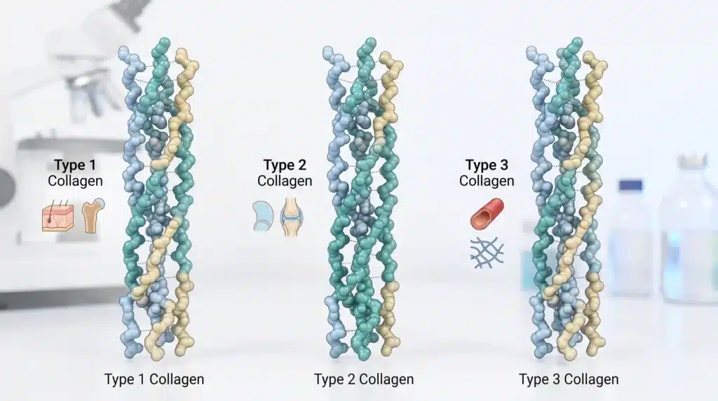 Collagen Type 1 vs 2 vs 3 Comparison
