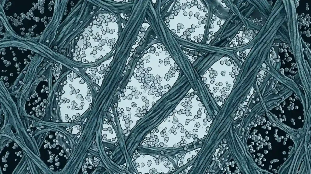 Type 2 Collagen Fibril Hydrated Network