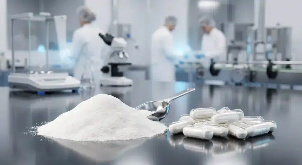 Pure undenatured collagen powder and capsules formulated from standardized type 2 collagen sources.