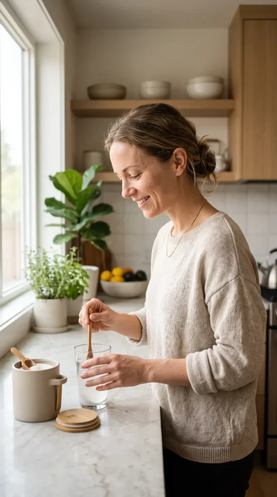 Beauty from within dietary supplement formulation concept