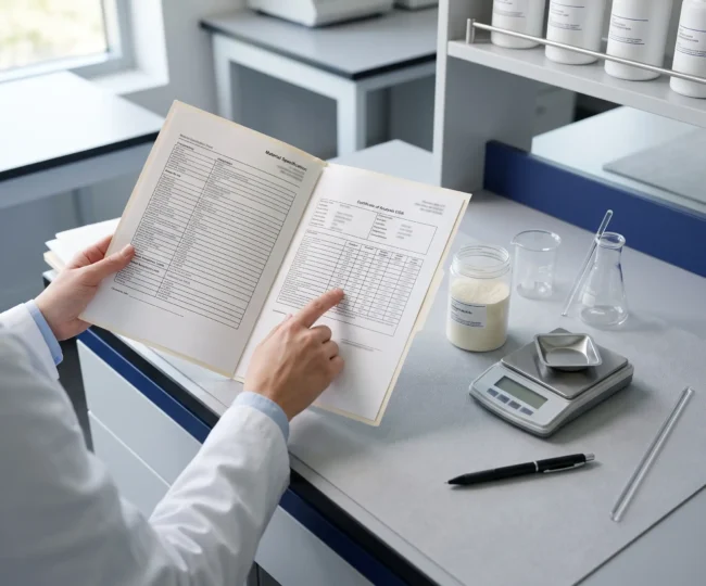 Technical documentation review for collagen and peptide supplement ingredients