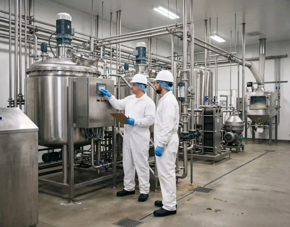 Nutraceutical ingredient manufacturing and production environment